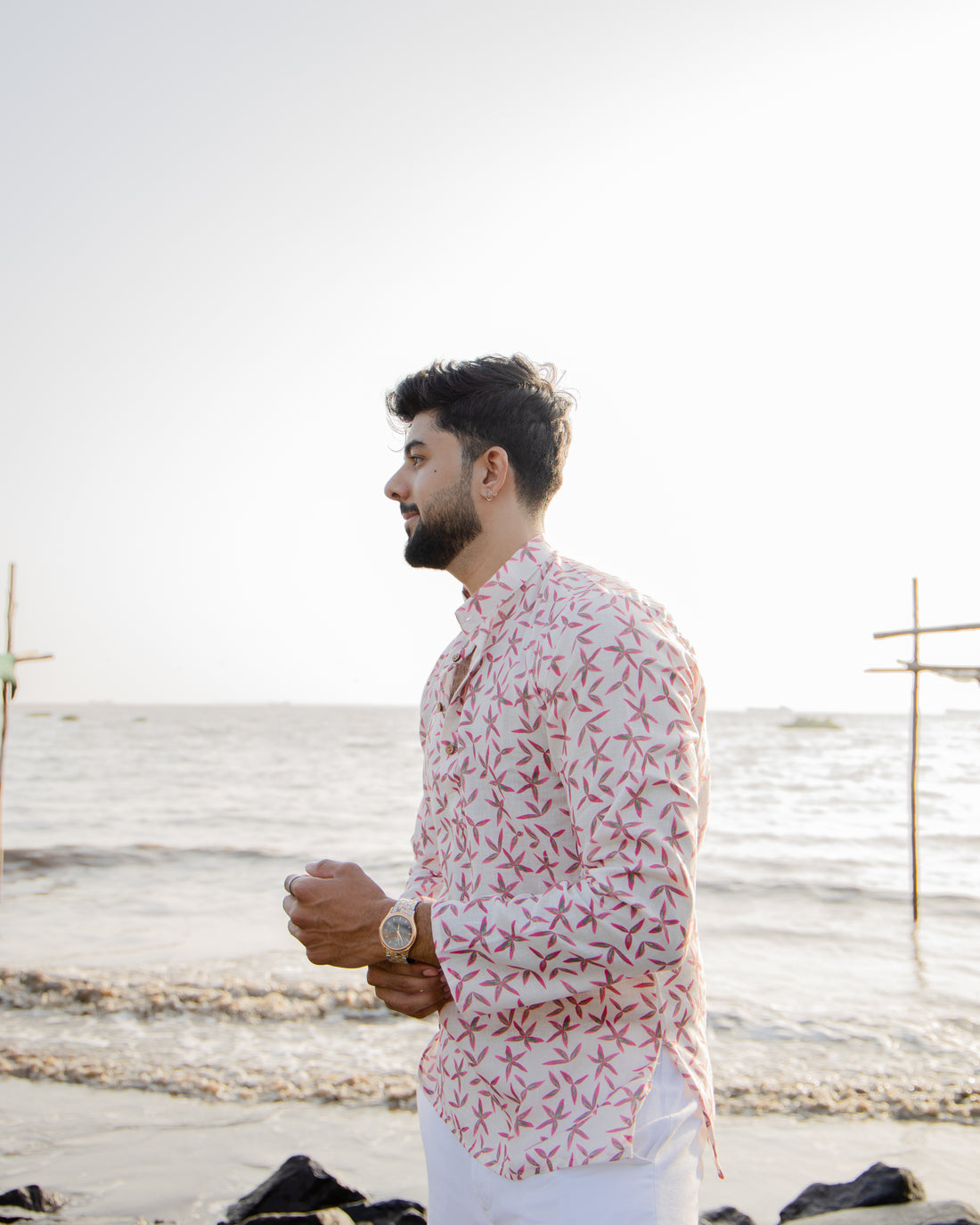 Blush Breeze Short Kurta