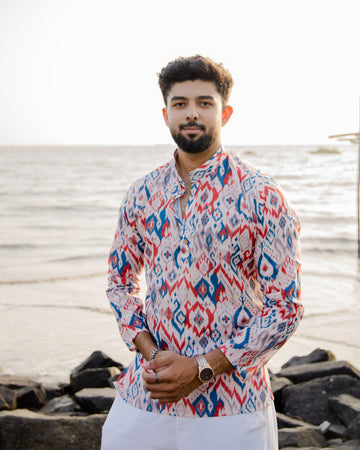 Nomad Ikat Short Kurta