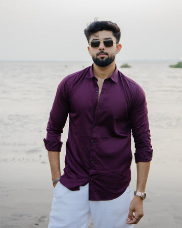 Regal Plum Classic Shirt