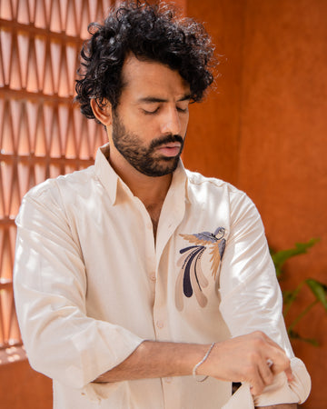Soaring Bird Embroidered Shirt