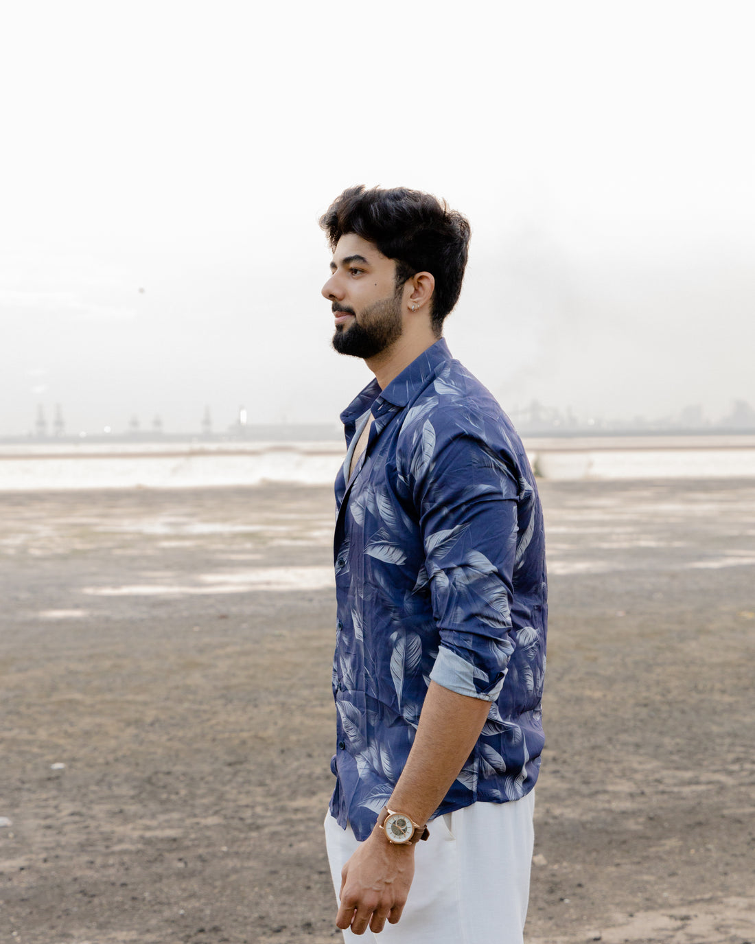 Feather Fade Printed Shirt