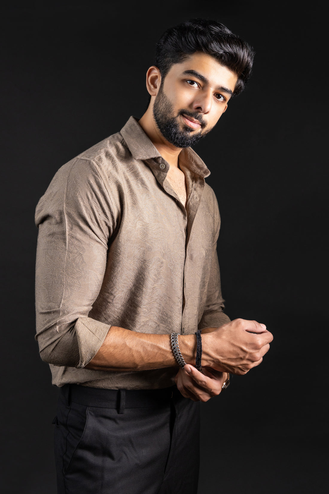 Rustic Bronze Premium Texture Shirt