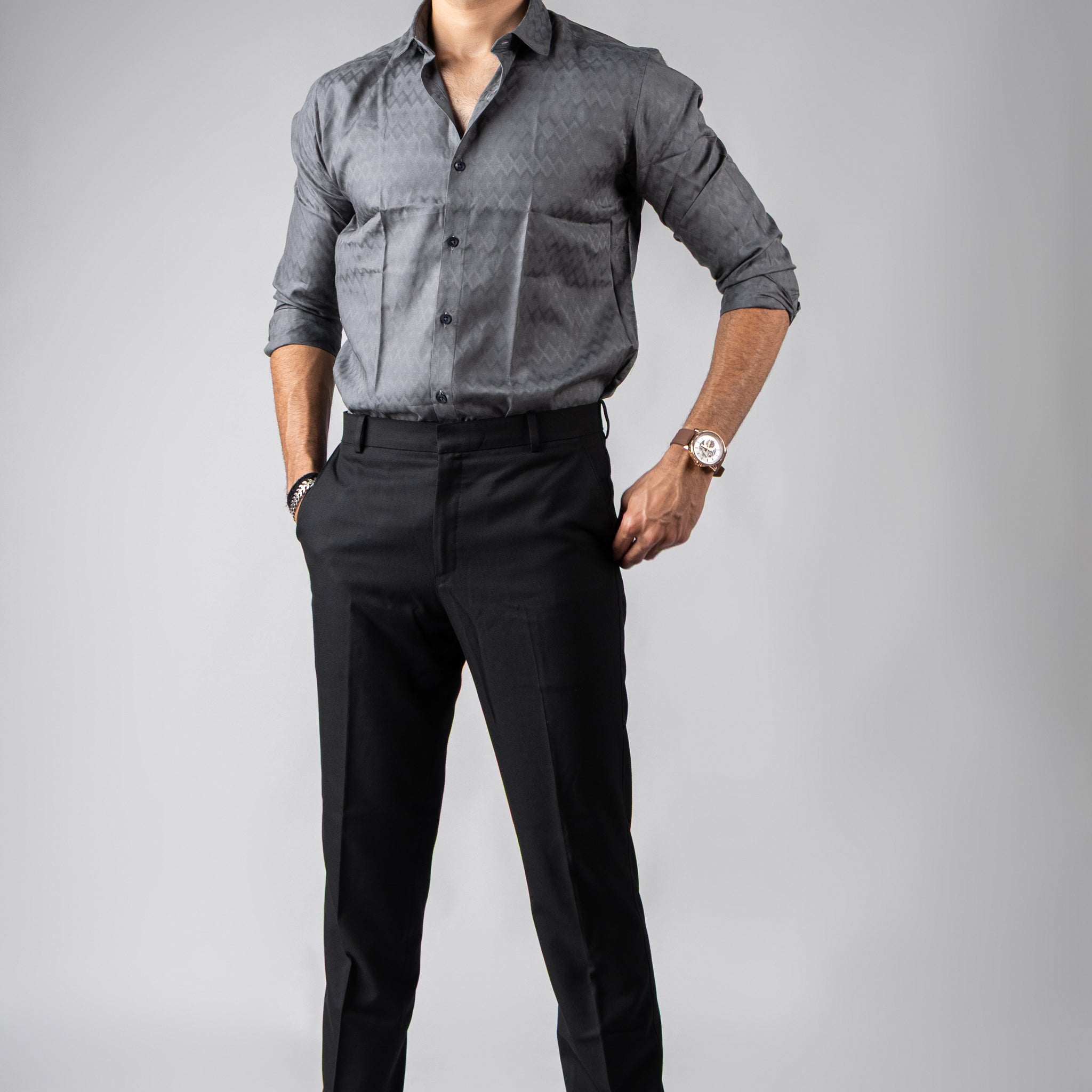 Graphite Elegance Premium Shirt