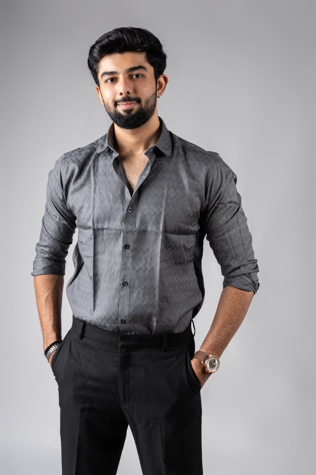 Graphite Elegance Premium Shirt