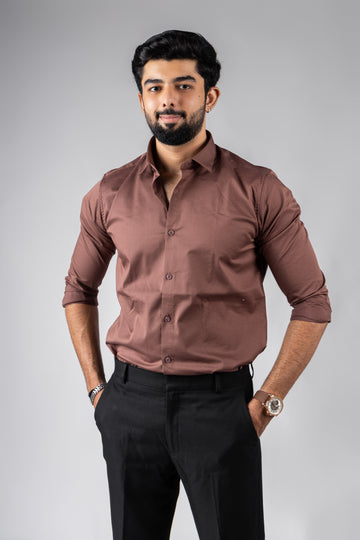 Chestnut Brown Classic Shirt