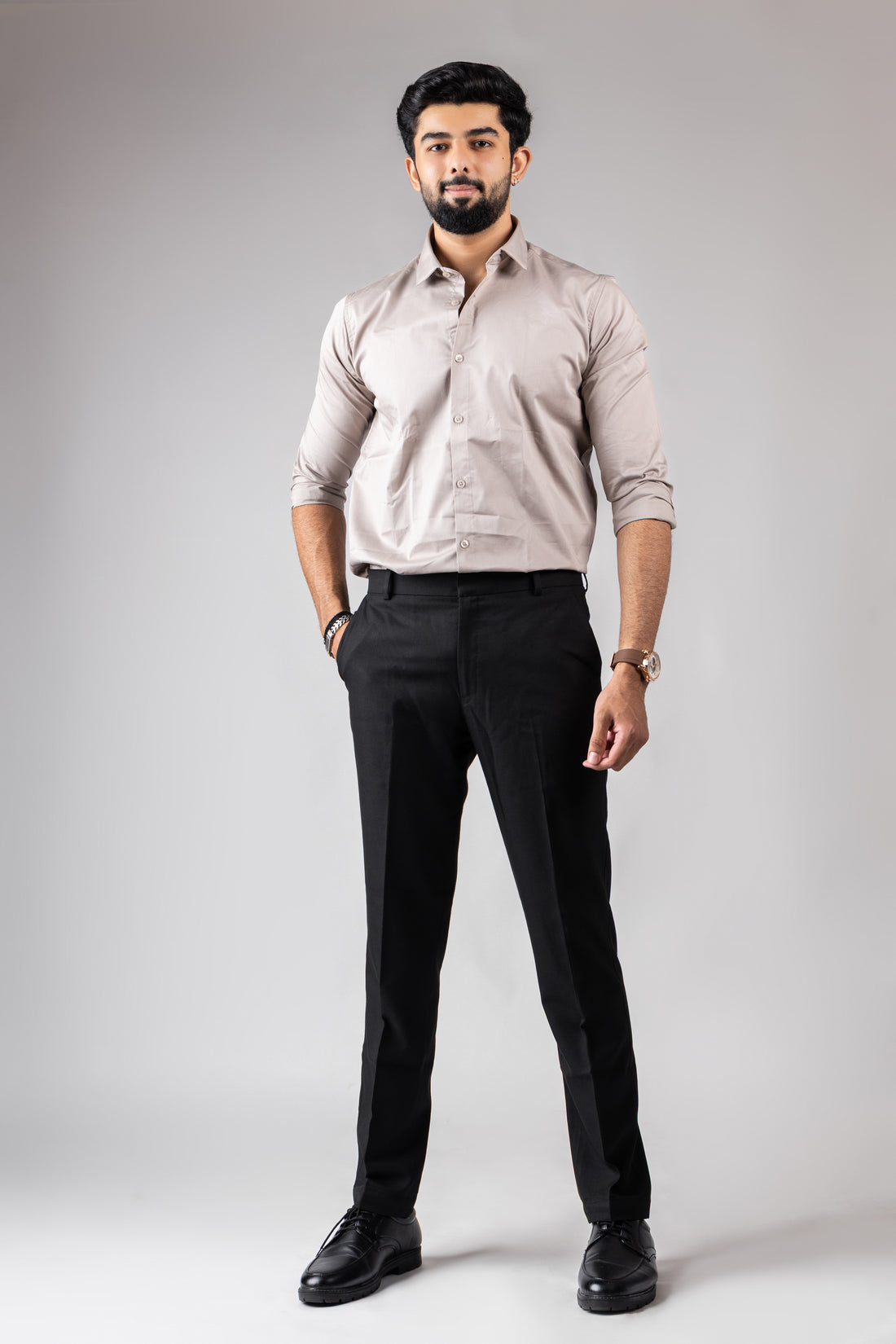 Stone Taupe Classic Shirt