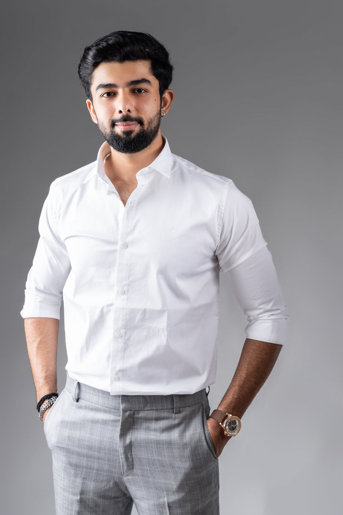 Pearl White Classic Shirt