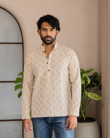 Aarohan Printed Short Kurta