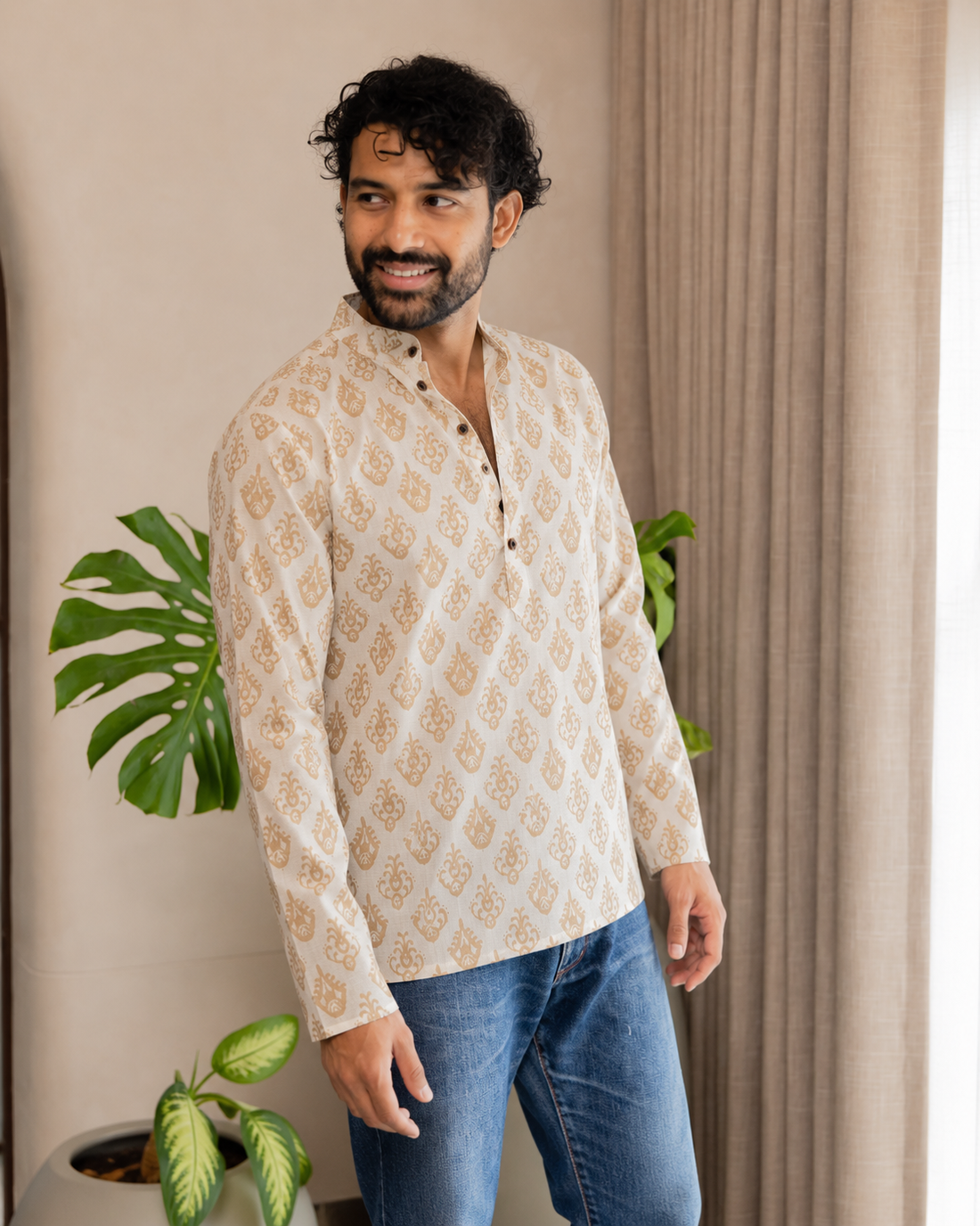 Aarohan Printed Short Kurta