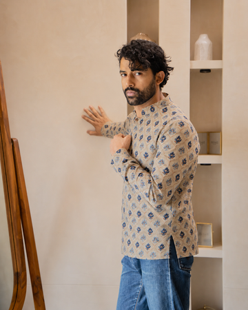 Neelbagh Printed Short Kurta