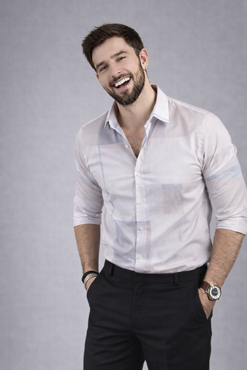 Sand Mist Dual Shade Stitch-less Shirt