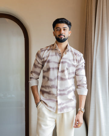 Mauve Mist Check Shirt