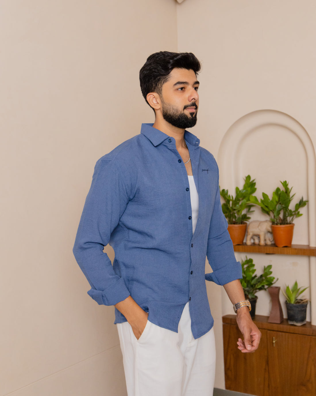 Indigo Breeze Sorin Shirt