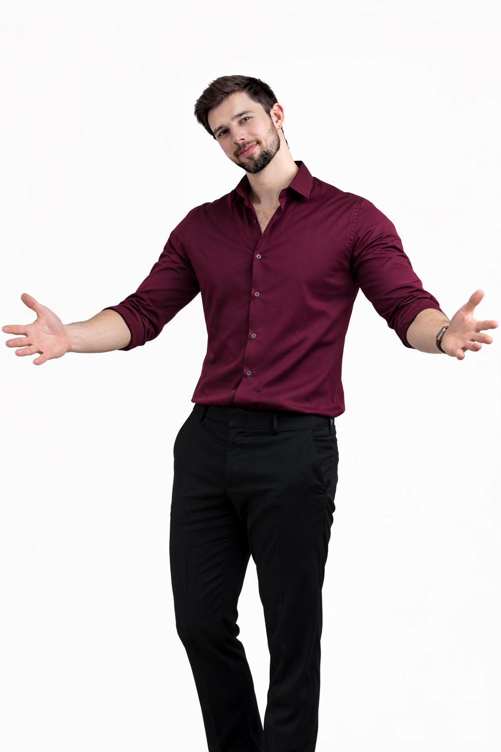 Elite Burgundy Classic Shirt